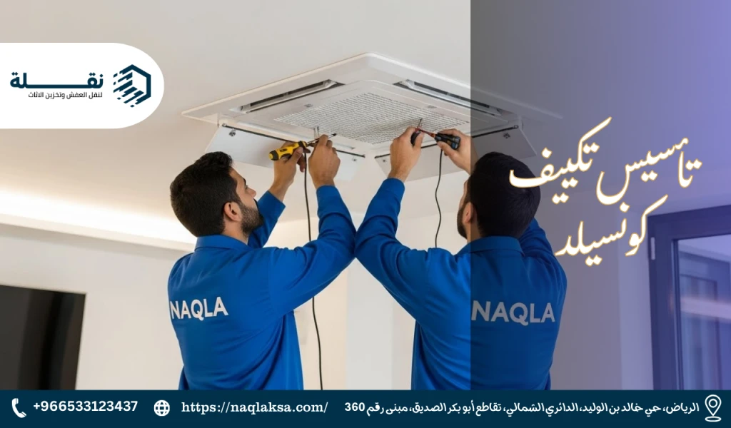 تأسيس التكييف المخفي (الكونسيلد) مقابل السبليت: مقارنة شاملة