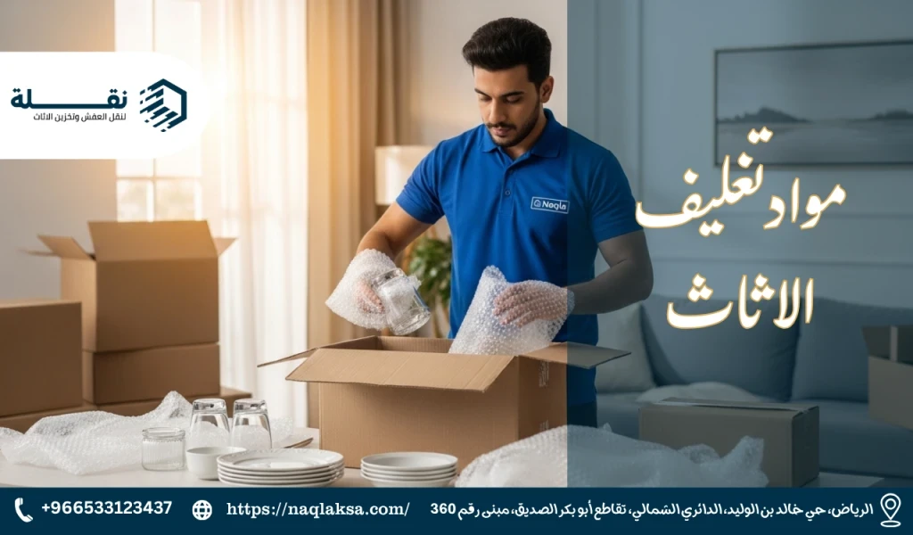 كيفية تغليف الأطباق والأواني الزجاجية خطوة بخطوة