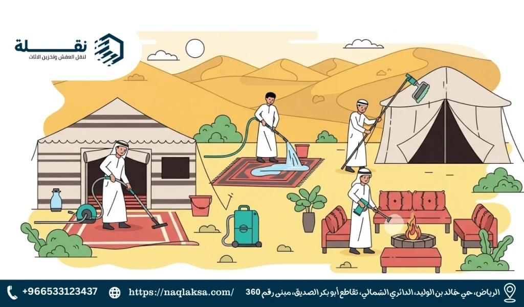 دليل الحفاظ على نظافة مخيمك طوال موسم التخييم