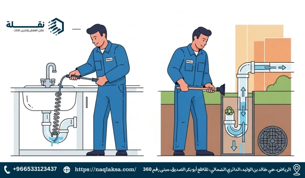 أفضل شركة تسليك مجاري بالرياض: حلول سريعة وفعالة