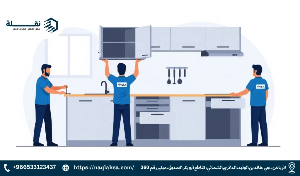 كم تكلفة فك وتركيب مطبخ في السعودية؟
