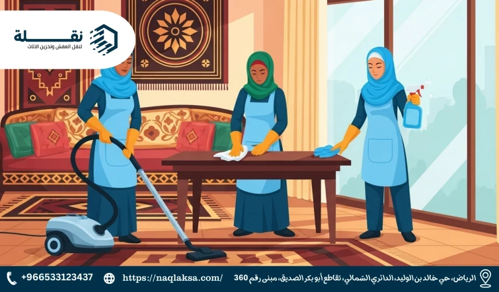 ماذا تشمل خدمات نظافة منازل شاملة من "نقلة"؟