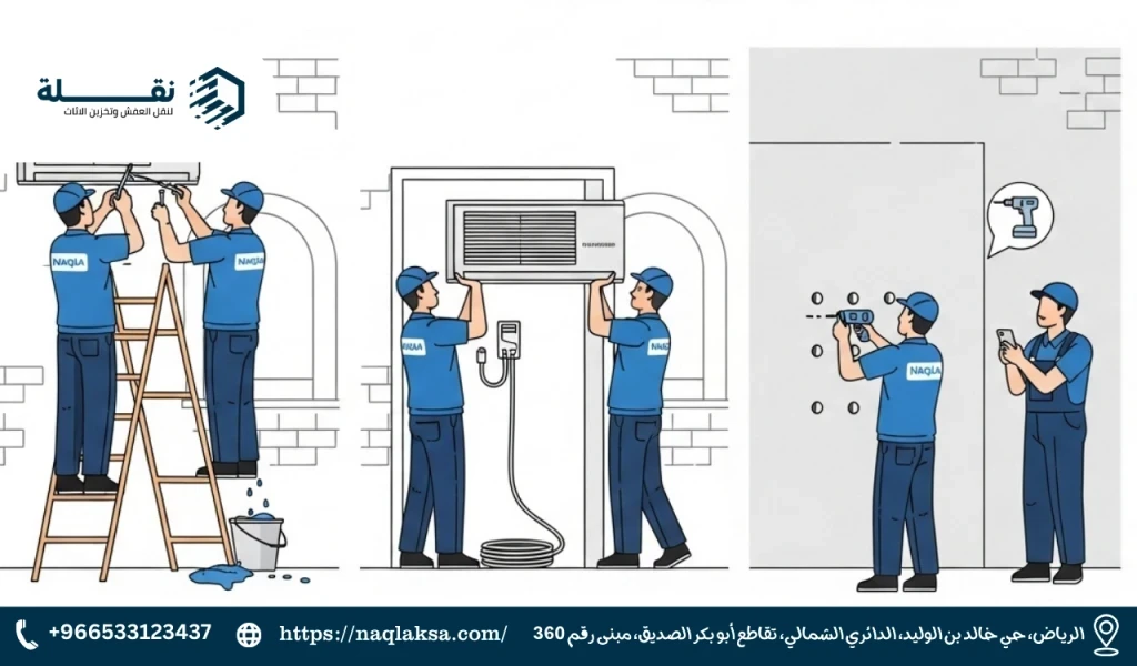 نقل المكيف من غرفة إلى أخرى: الخطوات والنصائح