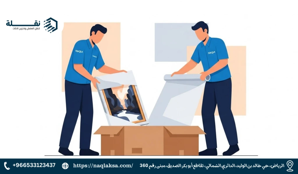 كيفية حماية التحف الفنية واللوحات أثناء النقل