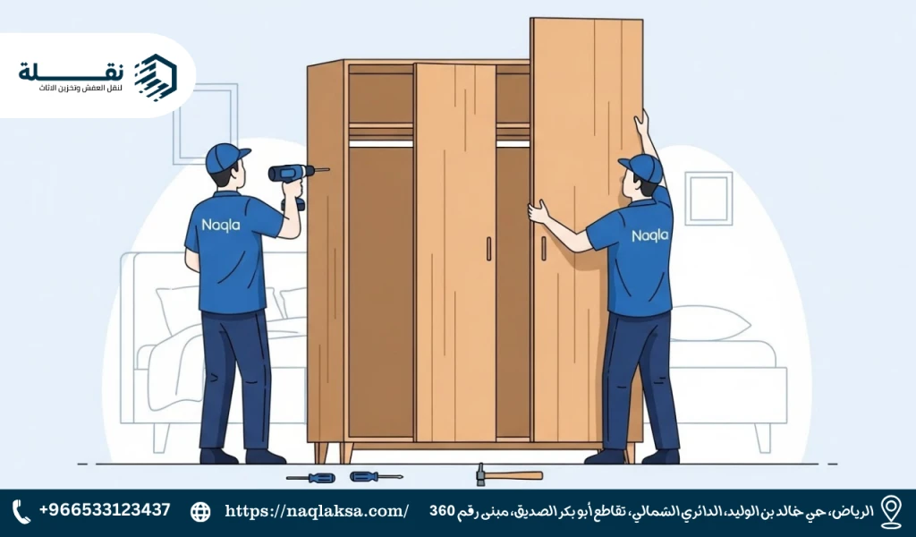 دليل أسعار خدمة فك وتركيب غرف النوم في السعودية