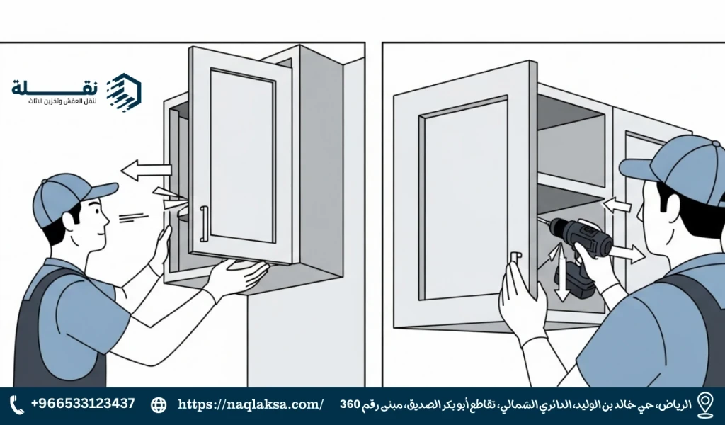 فني فك وتركيب مطابخ بالرياض: أهمية الخبرة في هذا المجال