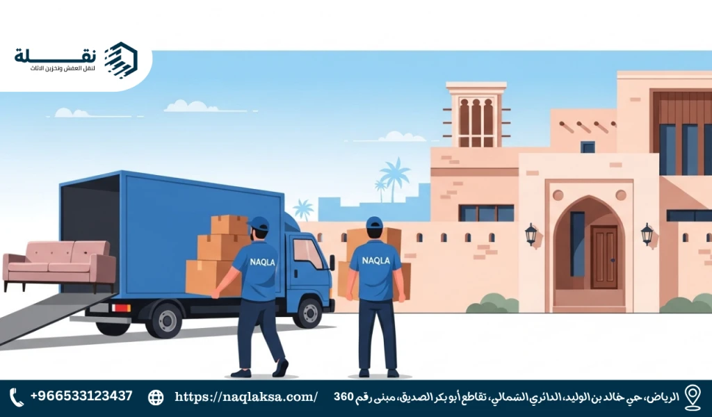 تكلفة نقل العفش في الرياض: العوامل التي تحدد السعر
