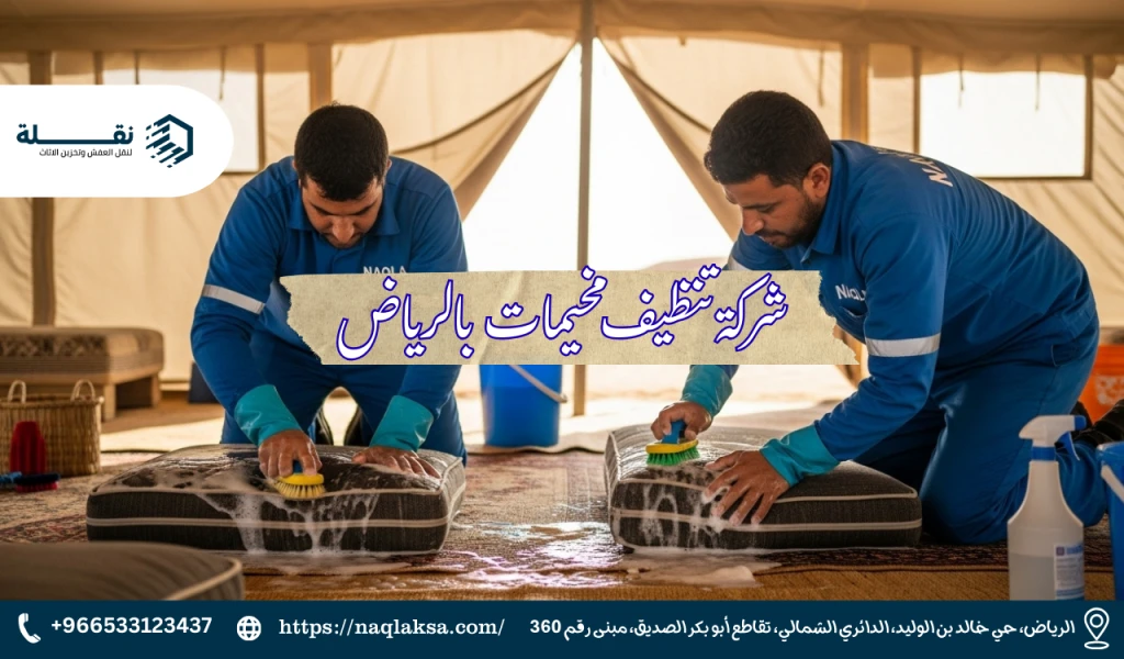 كيفية تنظيف وغسيل الجلسات والمفروشات في المخيم