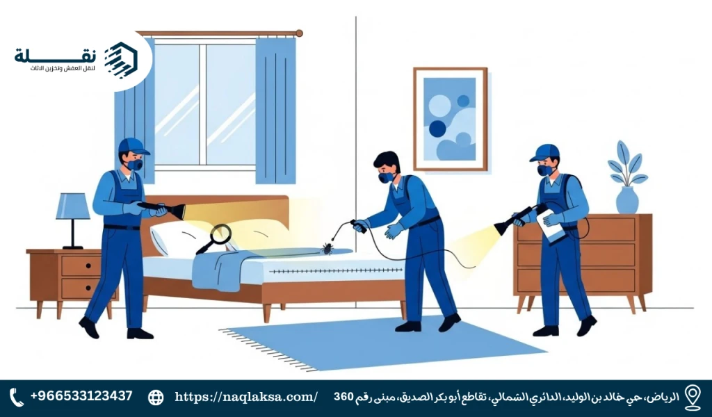 مكافحة بق الفراش: معركة تتطلب خبرة واحترافية