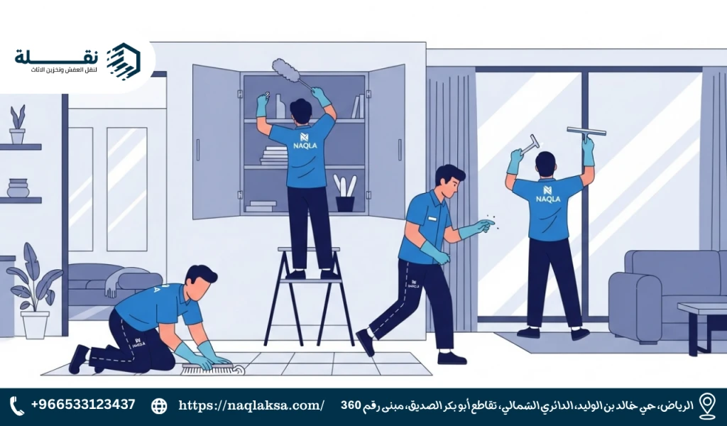 ماذا تشمل خدمة التنظيف العميق للفلل؟ قائمة كاملة